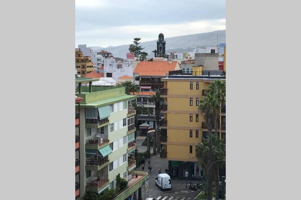 Tele-working. Central. Gran balcón. Vistas. Puerto de la Cruz  Exterior foto