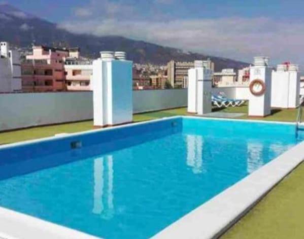 Tele-working. Central. Gran balcón. Vistas. Puerto de la Cruz  Exterior foto